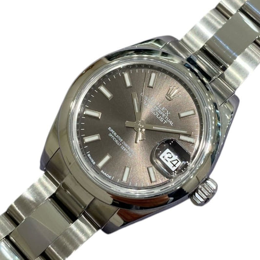 ROLEX Datejust 28 Women's Automatic Watch - Grey Dial, Stainless Steel