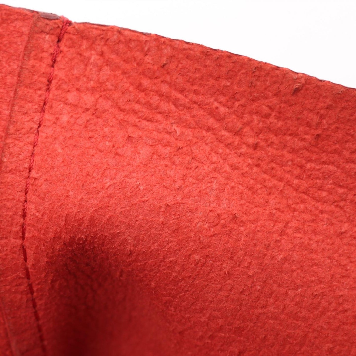 CELINE Horizontal Cabas Tote Bag in Red Leather - Timeless Elegance