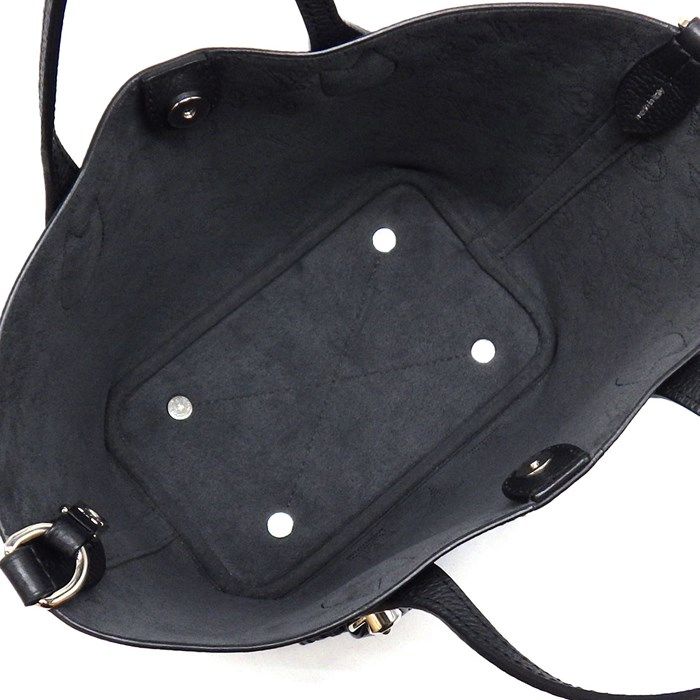 Louis Vuitton Blossom PM Handbag in Noir Mahina Leather