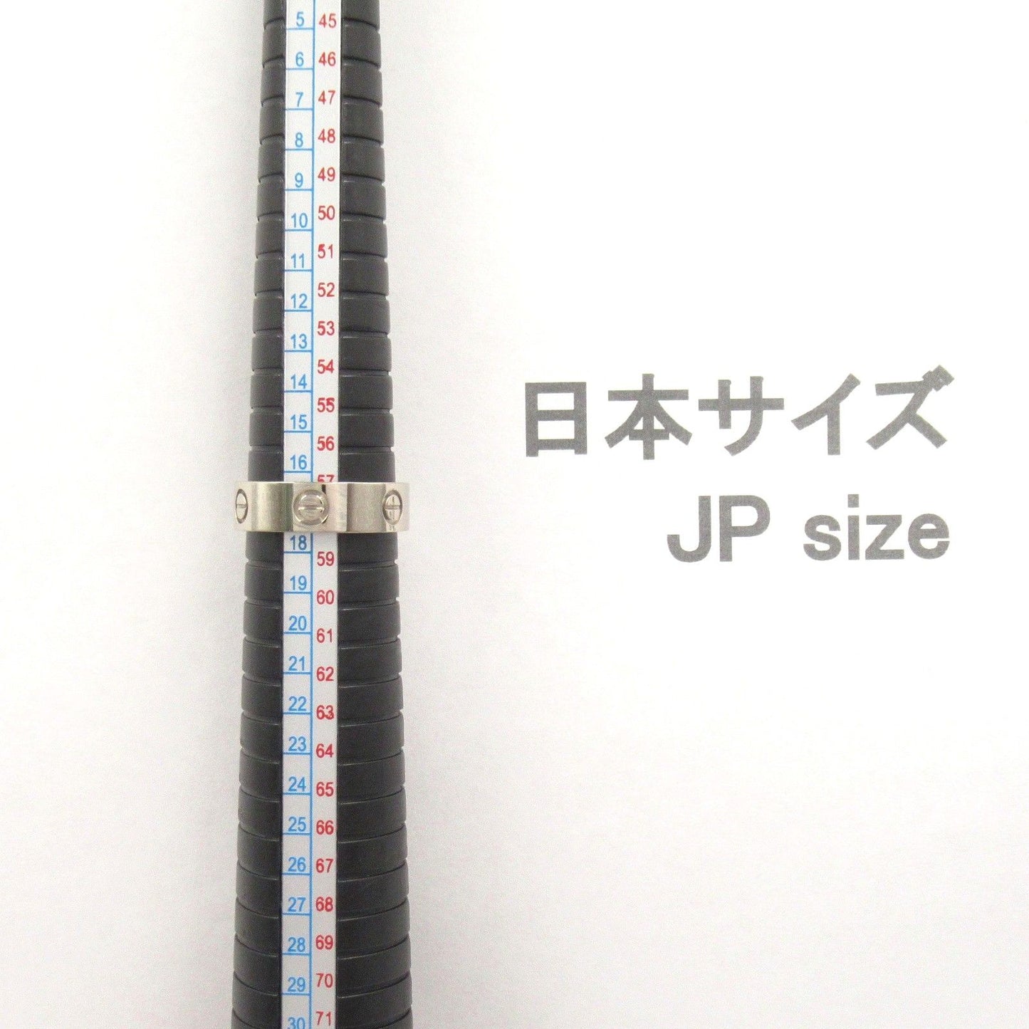 Cartier Love Ring in K18 White Gold - Timeless Elegance