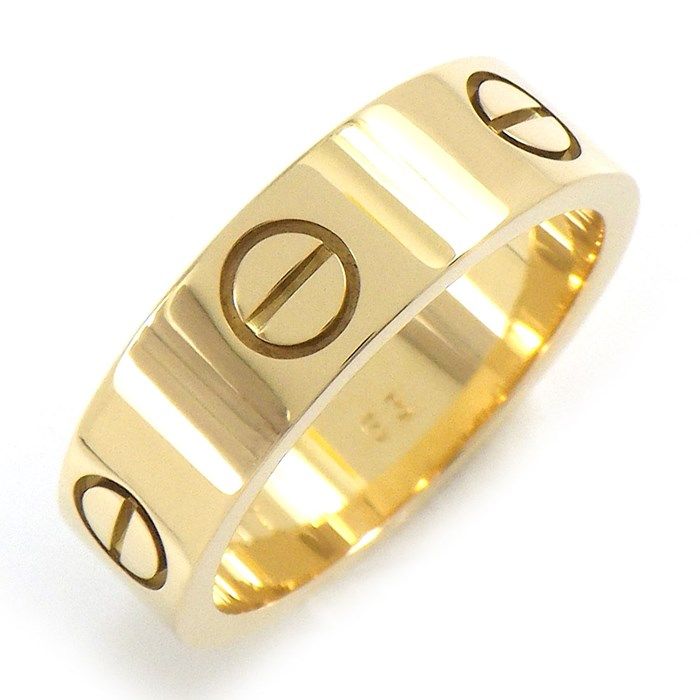 Cartier Love Ring Classic Model in 18K Yellow Gold - Size 12.5