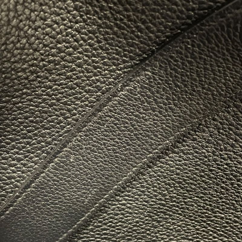 HERMES Garden Party PM Y刻 Black Negonda Handbag with Silver Hardware