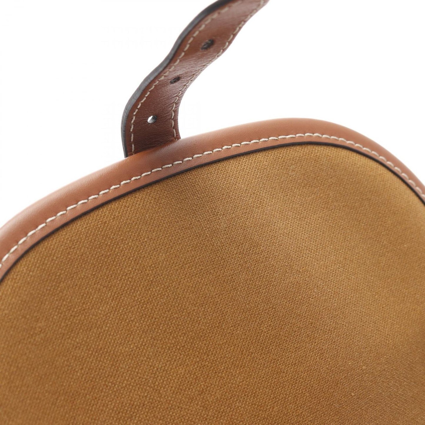 CELINE Falco Medium Shoulder Bag in Black/Brown PVC Canvas