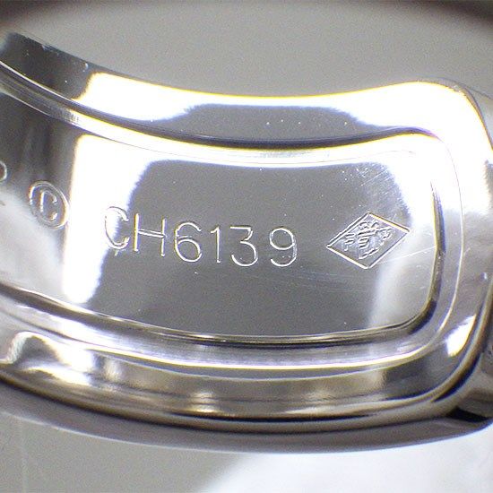 Cartier C2 2C LM Diamond Ring in K18 White Gold - Size 12