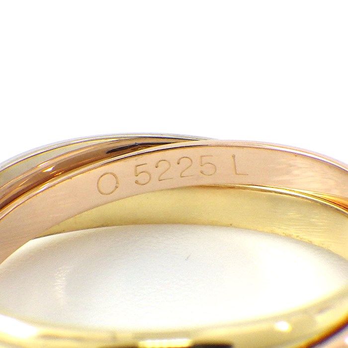 Cartier Trinity XS Ring in Tri-Color Gold - K18PG, K18WG, K18YG