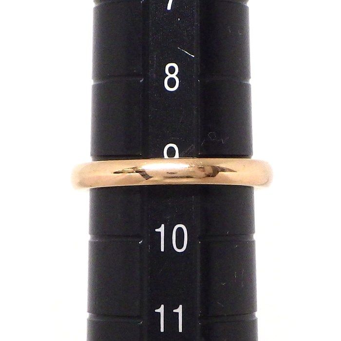 Tiffany & Co. 1pt Diamond Stacking Band Ring in K18 Pink Gold