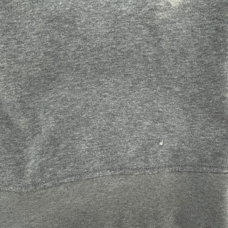 HERMES Leather Tape Pocket Sweatshirt in Gray - Men's XL