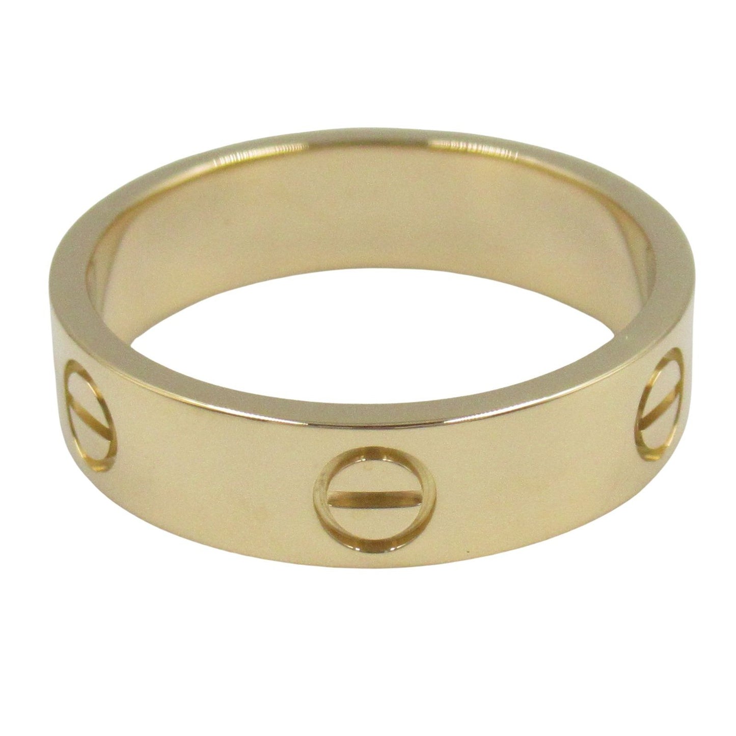 CARTIER Love Ring in K18 Yellow Gold - Timeless Elegance