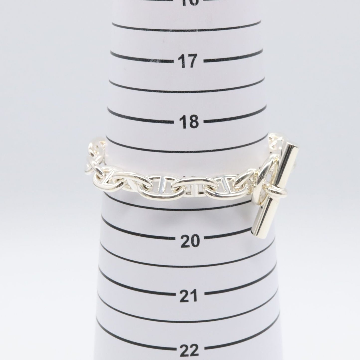 HERMES Chaine d'Ancre MM Bracelet in Silver 925 - Unused Luxury