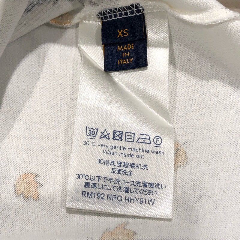 Louis Vuitton Monogram Print Cotton T-Shirt for Men - XS