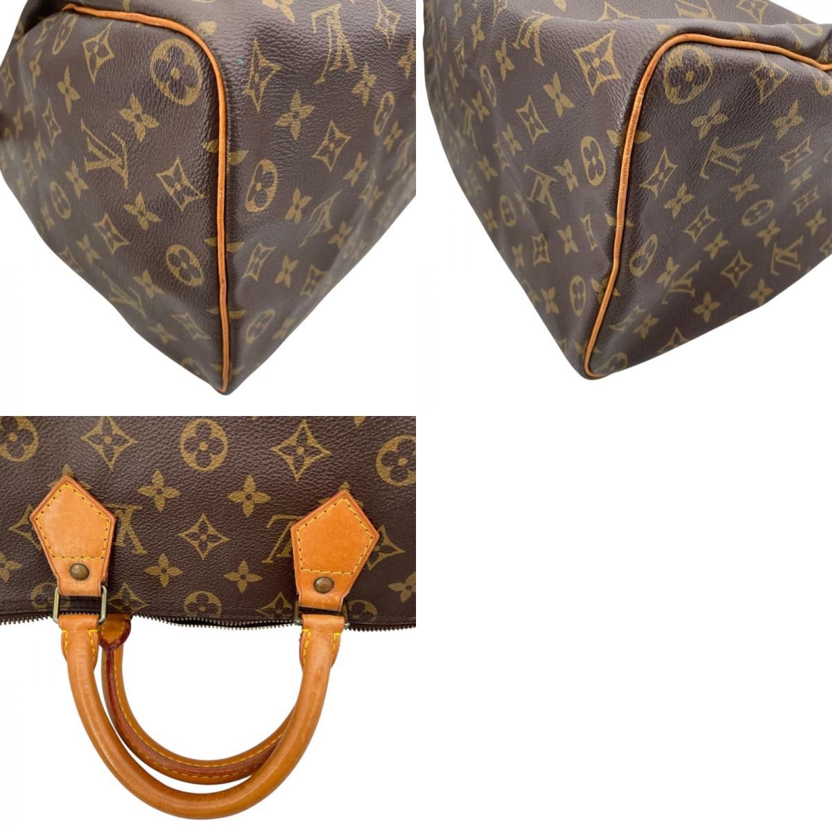 Louis Vuitton Speedy 35 Monogram Canvas Handbag - Timeless Elegance