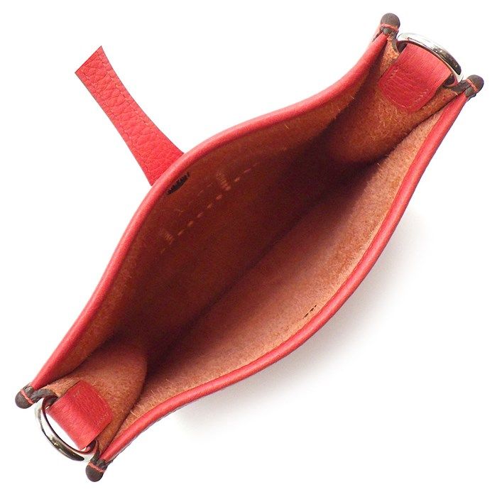 HERMES Evelyne TPM Shoulder Bag - Rouge Pivoine & Rose Sakura