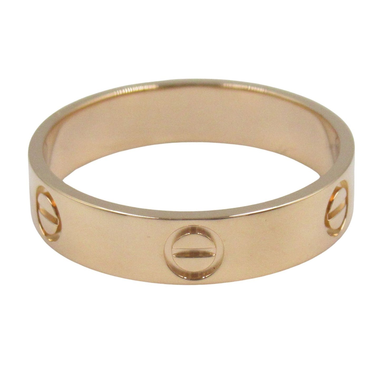CARTIER Love Ring in K18 Pink Gold - Timeless Elegance