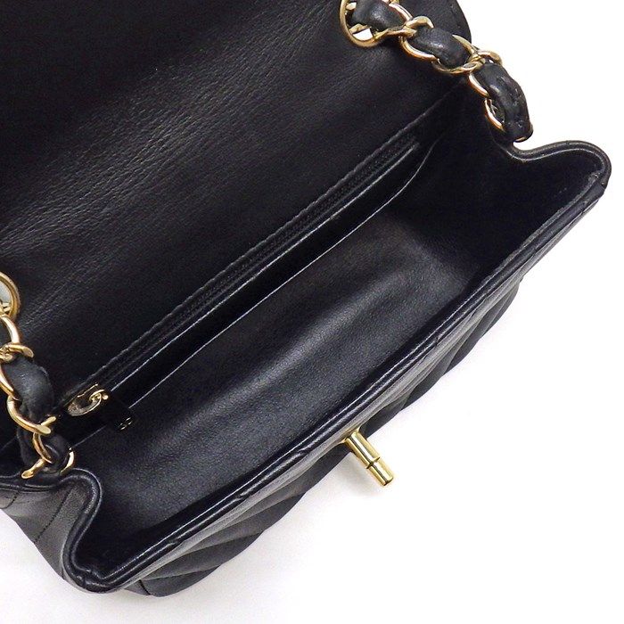CHANEL Mini Classic Chevron Matelassé Shoulder Bag - 2018 Edition