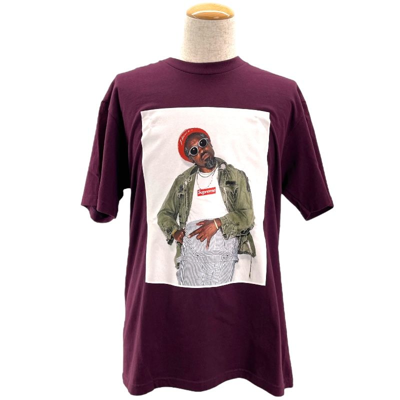 SUPREME Andre3000 Tee in Eggplant - Exclusive Cotton T-Shirt