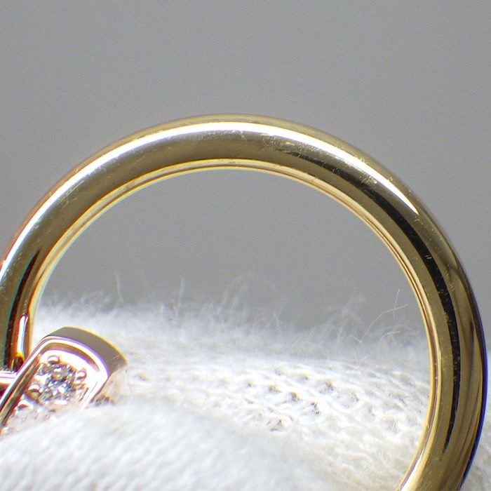 Cartier Trinity Circle Necklace with Diamonds in Three Colors