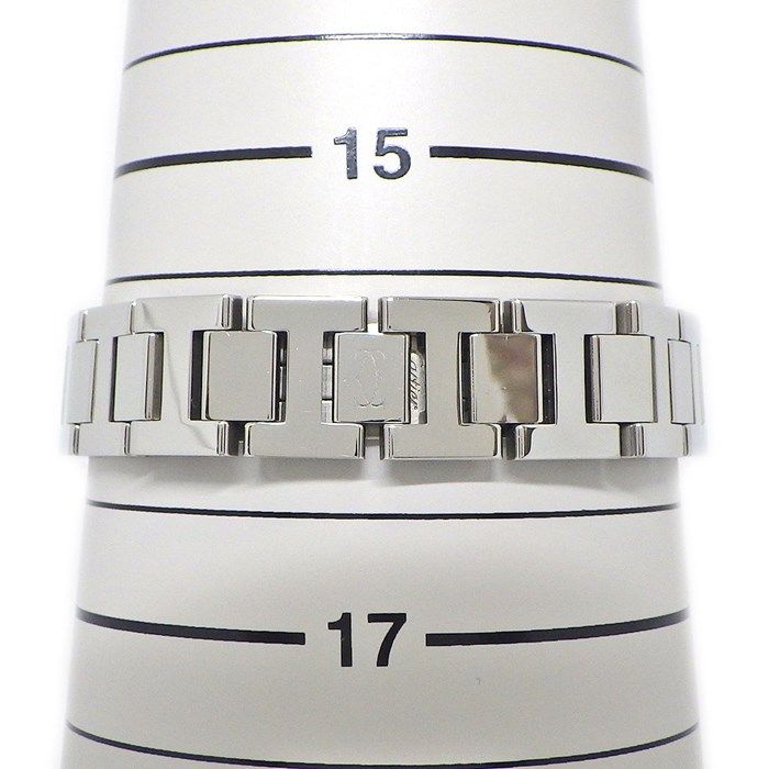Cartier Miss Pasha W3140007 Silver Dial Stainless Steel Watch