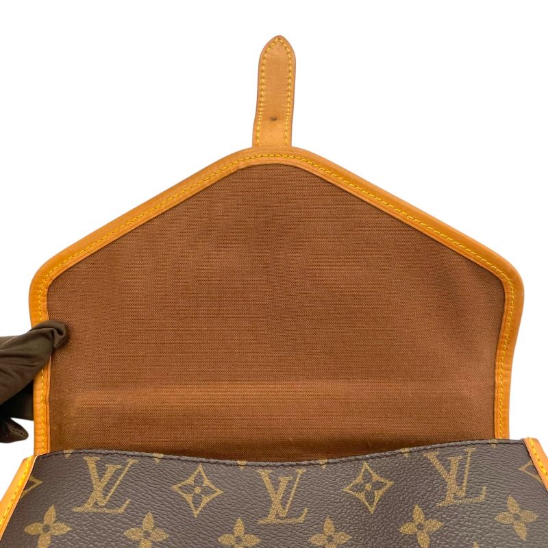 Louis Vuitton Bel Air M51122 Monogram Canvas Handbag - Brown