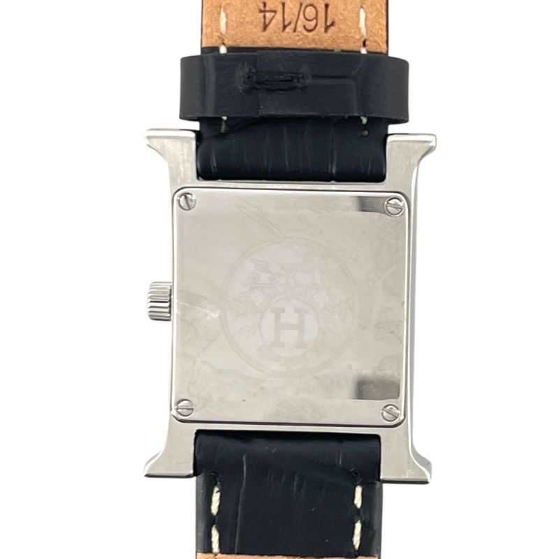 HERMES H-Watch HH1.210 - Exquisite White Quartz Timepiece