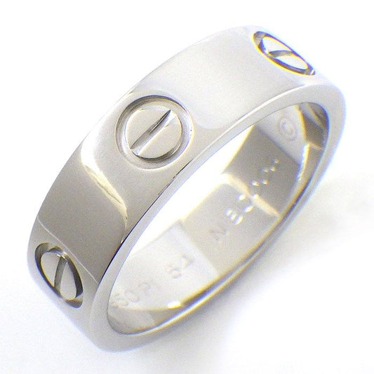 Cartier Love Ring Classic Model B4084900 in Platinum PT950