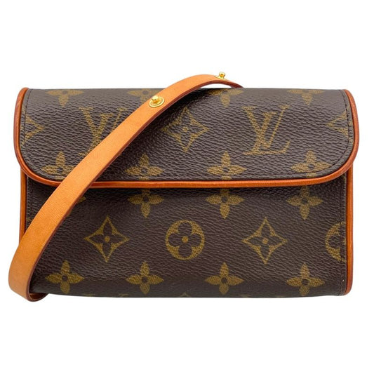 Louis Vuitton Pochette Florentine M51855 Monogram Canvas Brown