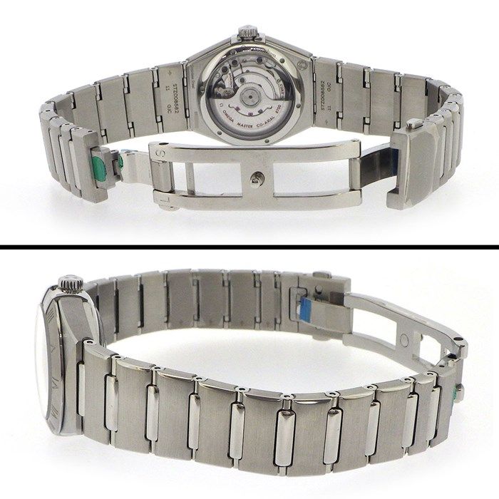 OMEGA Constellation Manhattan 131.10.29.20.52.001 - Diamond Index, Silver Dial