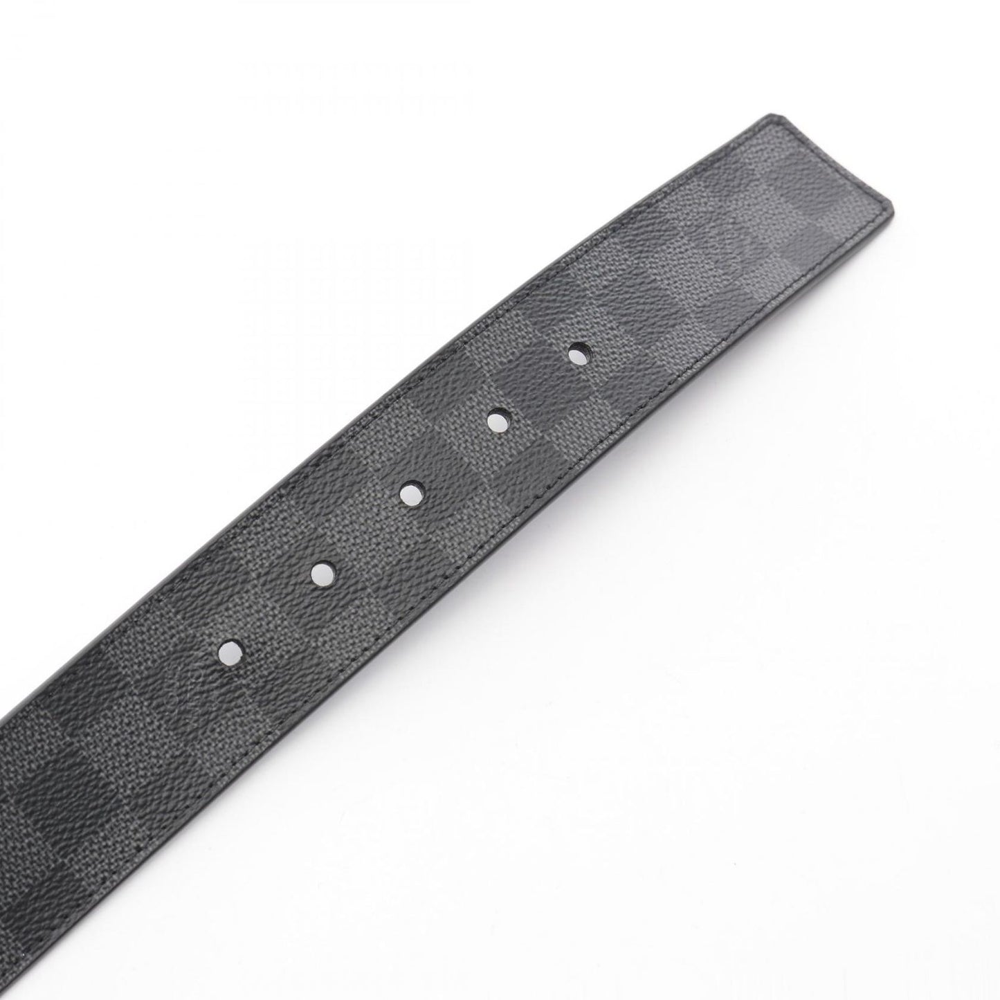 Louis Vuitton Downtown Damier Graphite Belt - Timeless Elegance