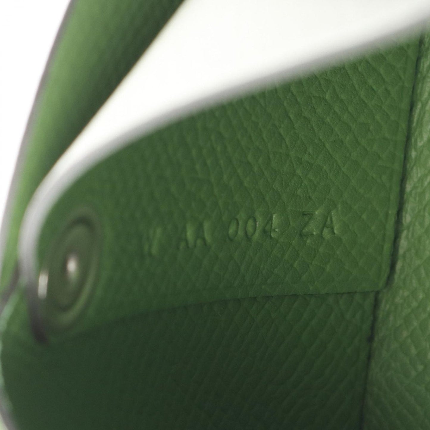 HERMES Bastia Vert Fizz/Vert Yuka Coin Case - Unused Luxury Accessory