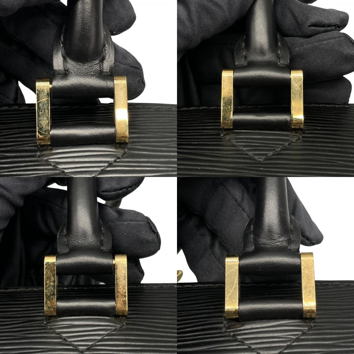 Louis Vuitton Poincieux M52052 Noir Epi Handbag - Timeless Elegance