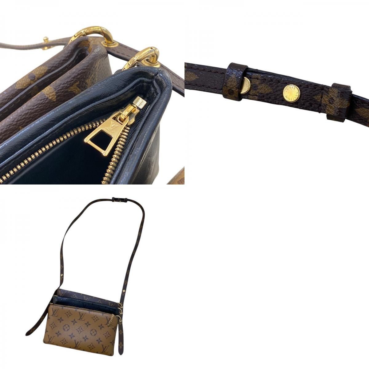 Louis Vuitton Monogram LV3 Pochette M45412 Unisex Shoulder Bag