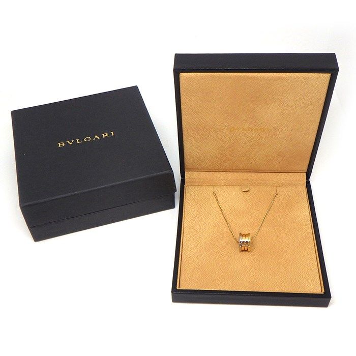 BVLGARI B-zero1 Perfect Mistake Necklace in Tri-Color Gold