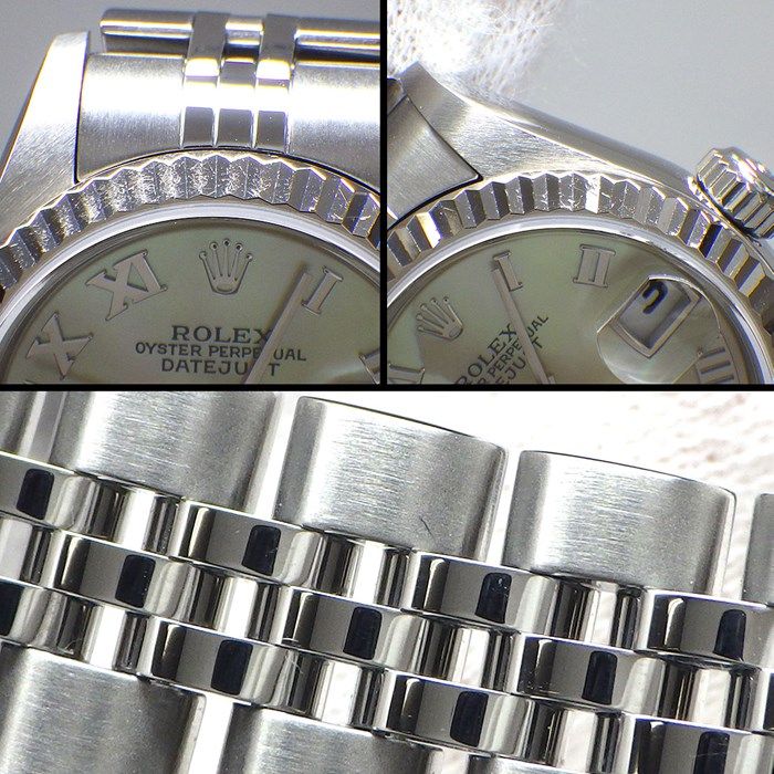 Rolex Datejust 79174 - 2003 Yellow Shell Dial - K18WG & SS