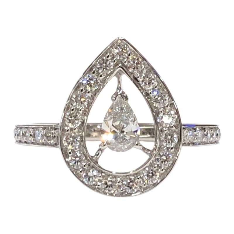 BOUCHERON Avaringe 750WG Diamond Ring - Exquisite Luxury