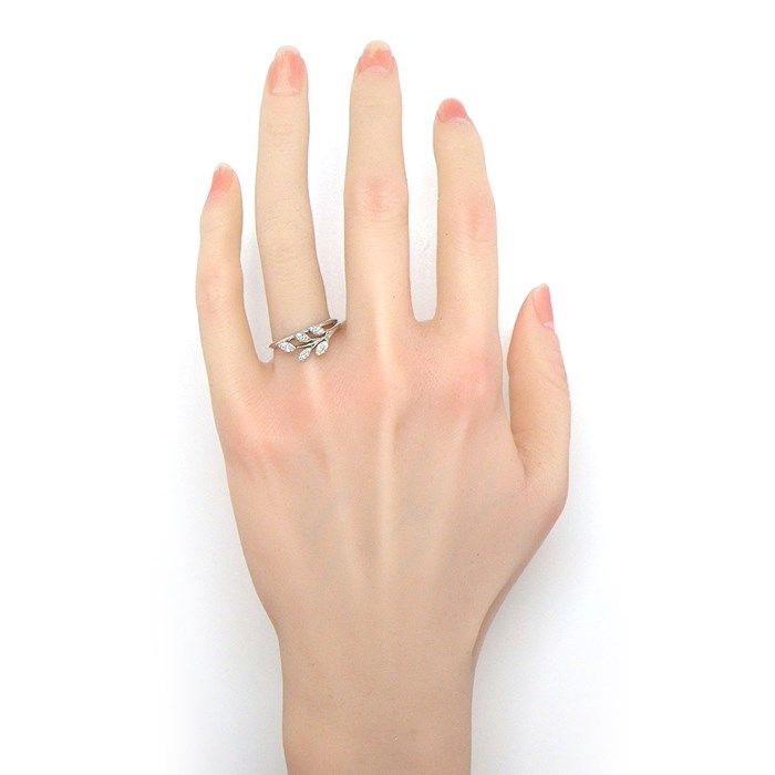 Tiffany & Co. Victoria Vine Ring with Diamonds - 0.24ct PT950