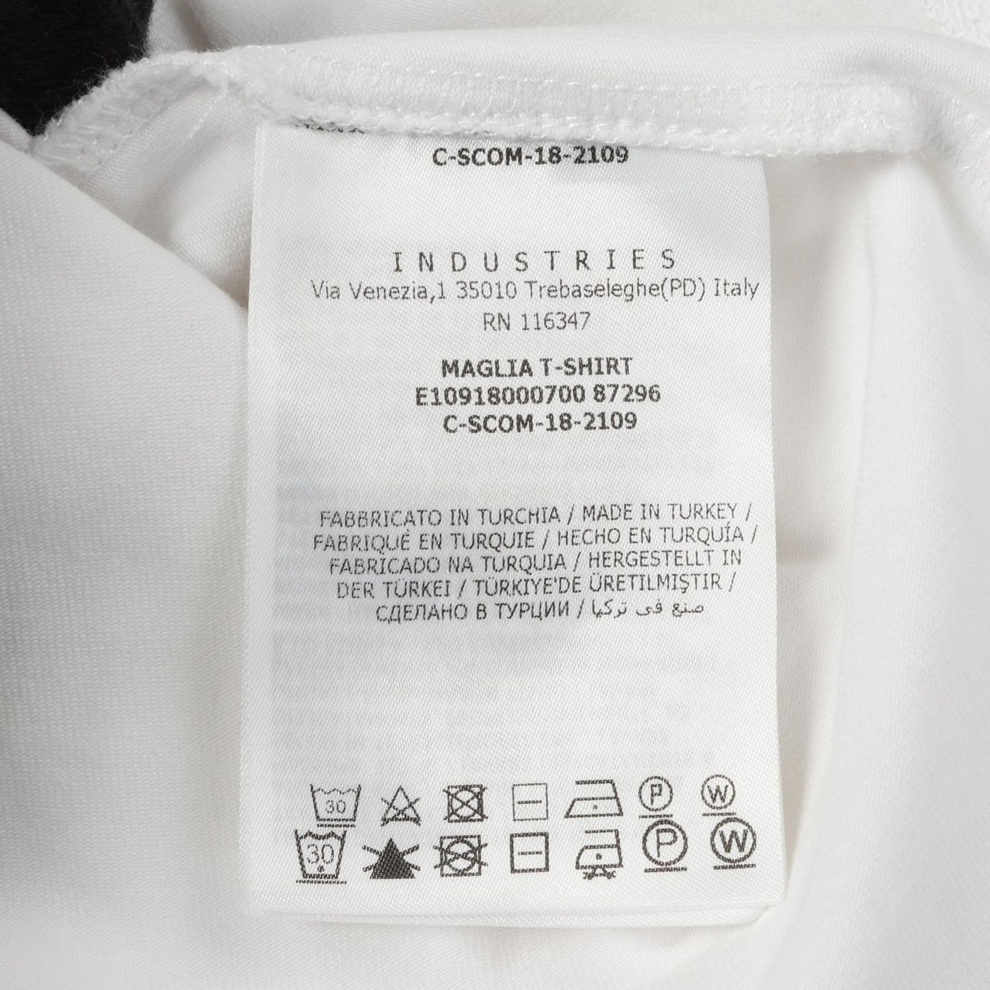 MONCLER Cotton T-Shirt in White - Exclusive Luxury Fashion