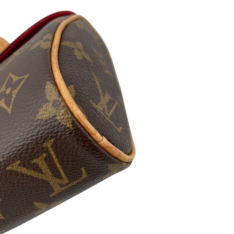 Louis Vuitton Sonatine M51902 Monogram Canvas Handbag - Brown