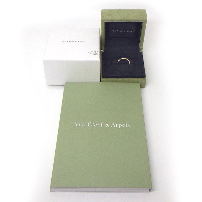 Van Cleef & Arpels Perlée Gold Pearl Small Ring in K18 Pink Gold