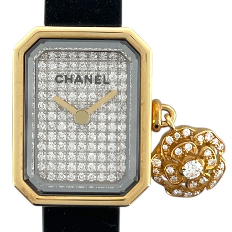 CHANEL Première Camellia Collection H6362 Diamond K18/ Titanium Watch