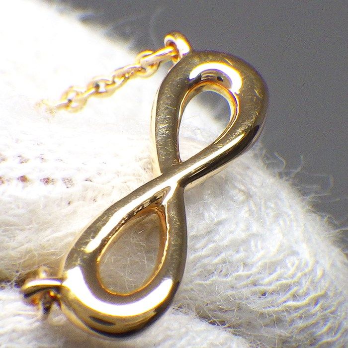 Tiffany & Co. Infinity Necklace in K18 Pink Gold - Exquisite Craftsmanship