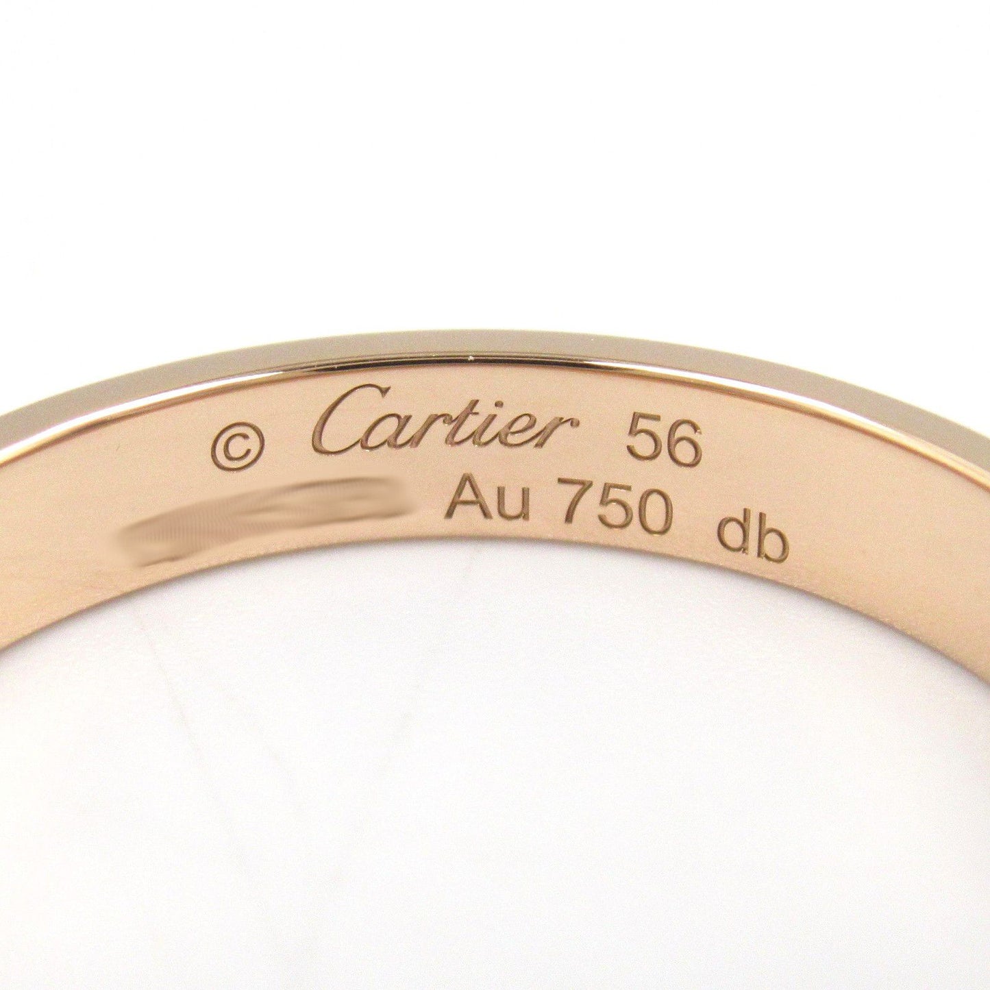 Cartier Mini Love Ring in 18K Pink Gold - Timeless Elegance