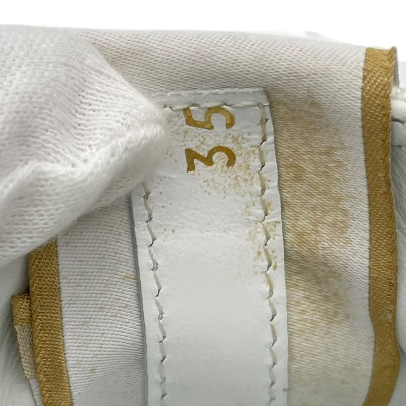 Valentino Butterfly Canvas Low-Cut Sneakers - White Cotton for Women