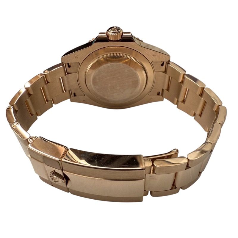 Rolex GMT-Master II 126715CHNR Black K18 Pink Gold Automatic Watch