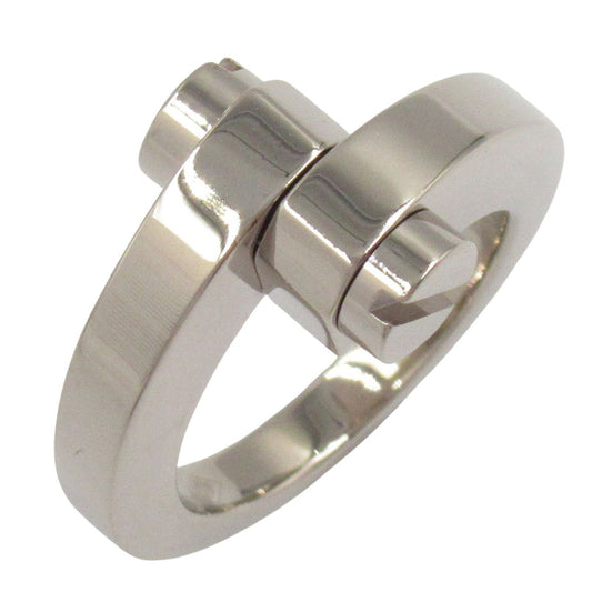 CARTIER Menotte Ring in K18 White Gold - Timeless Elegance