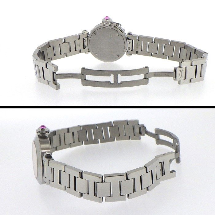 Cartier Miss Pasha W3140008 - Exquisite Pink Dial Timepiece