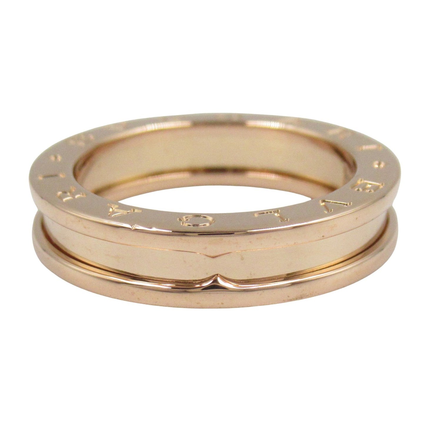 BVLGARI B-zero1 Ring in K18 Pink Gold - Timeless Elegance