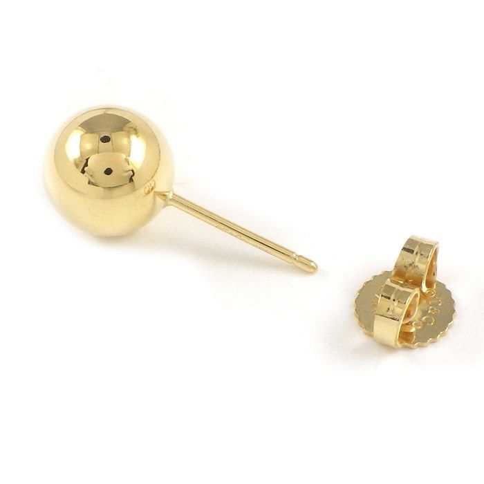 Tiffany & Co. K18YG Hardware Ball Earring - Single Piece