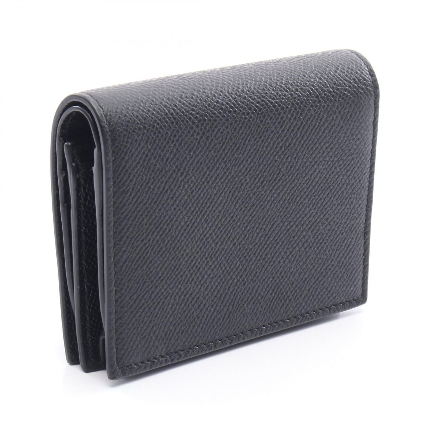 Salvatore Ferragamo Vara Ribbon Black Leather Wallet - Exquisite Craftsmanship