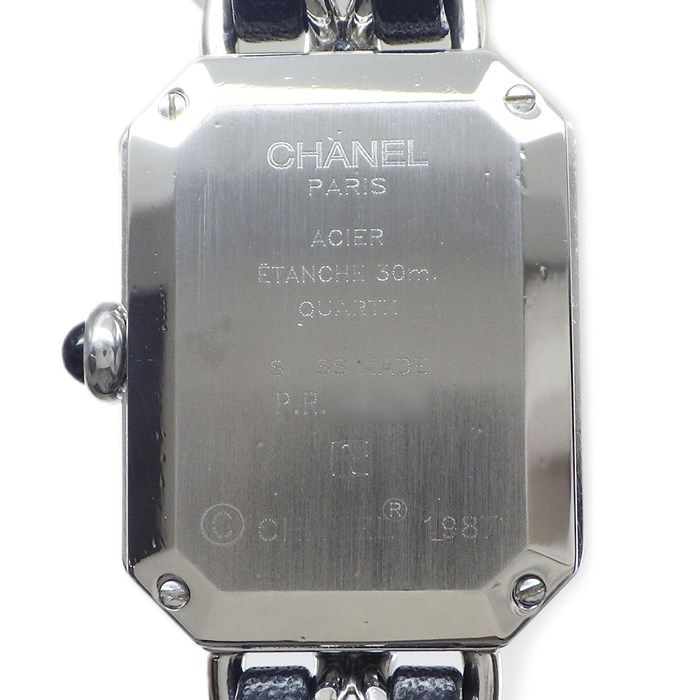 CHANEL Première M H0451 Black Dial Quartz Watch - Timeless Elegance