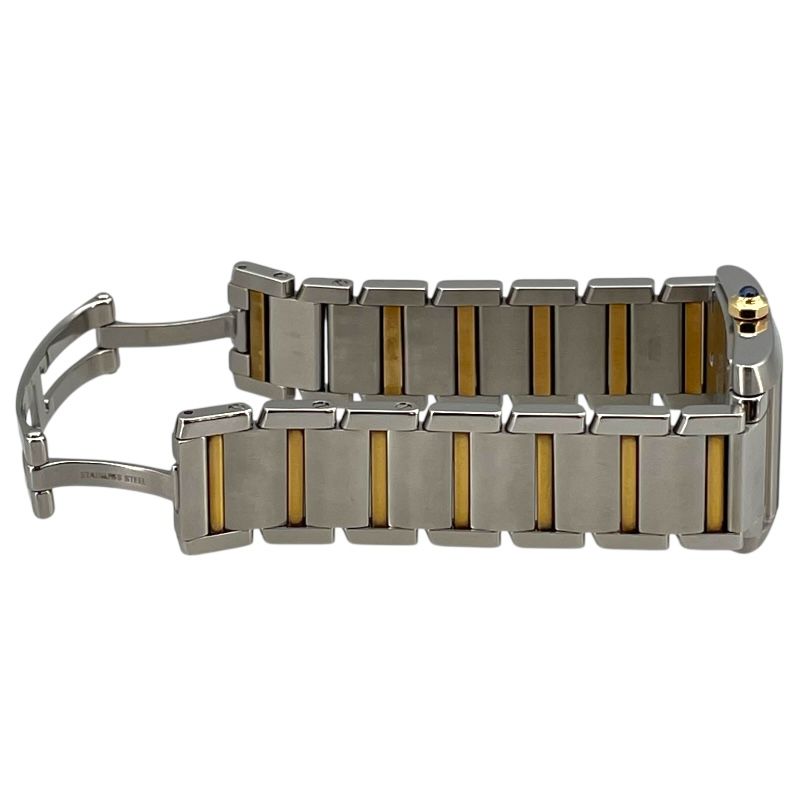 Cartier Tank Française MM W51012Q4 - Exquisite White Gold & Steel Watch