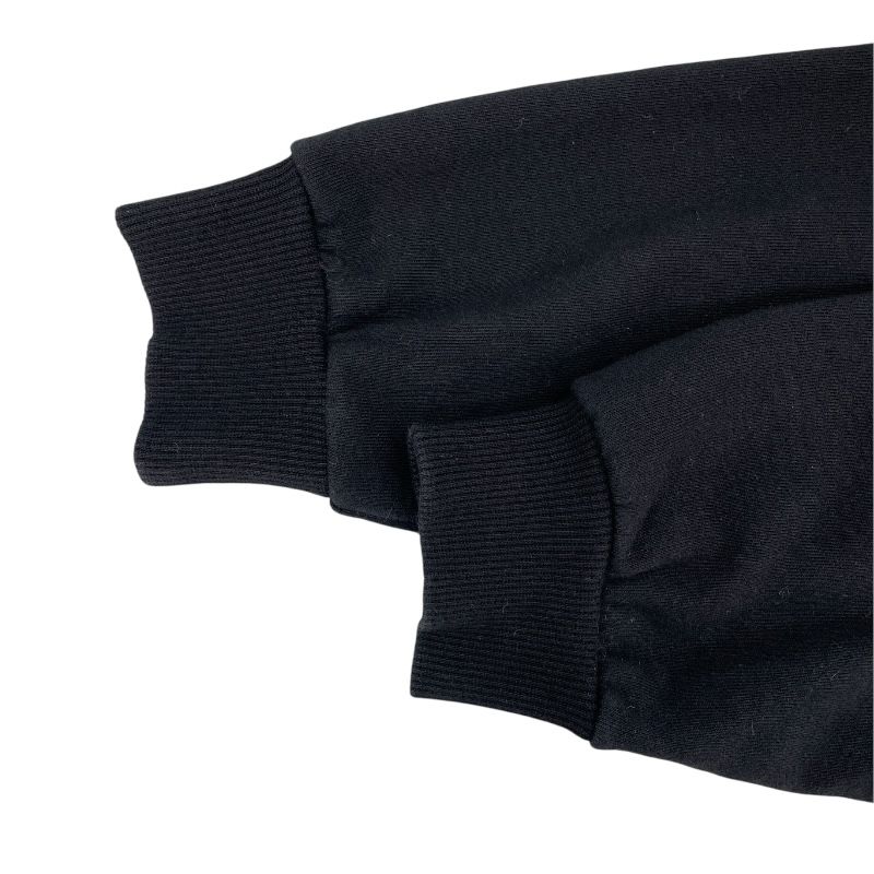 CELINE Logo Studded Black Cotton Sweatshirt - Size S